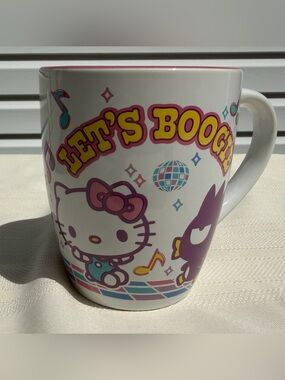 Hello Kitty & Friends Let’s Boogie 25 Oz Jumbo Mug Sanrio Silver Buffalo NEW